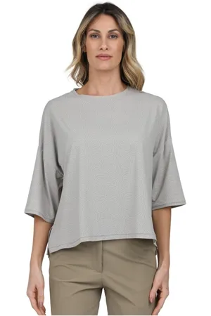 RRD Top, Dame, Grå, M, Uld, Stilfuld T-shirt Kollektion