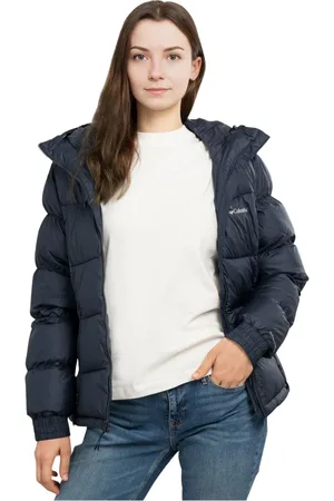 Columbia Jakke, Dame, Blå, L, Uld, Dame Pike Like Jakke