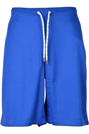 Bikkembergs Shorts, Herre, Blå, XL, Uld, Stræk Bermuda Shorts