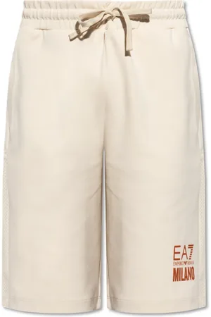 EA7 Shorts, Herre, , L, Bomuld, Shorts med trykt logo