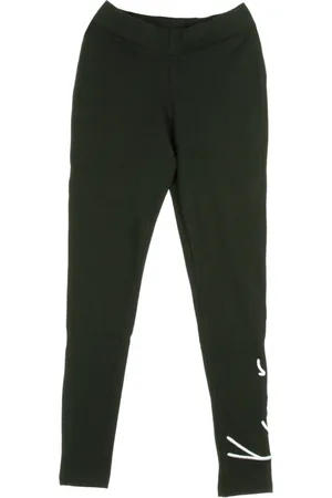 Karl Kani Bukser, Dame, Sort, S, Sorte Signatur Leggings til Kvinder