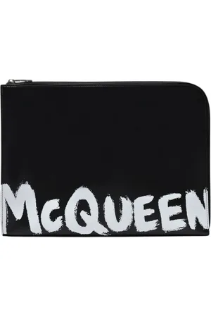 Alexander McQueen Tilbehør, Herre, Sort, ONE SIZE, Læder, Wallets & Cardholders