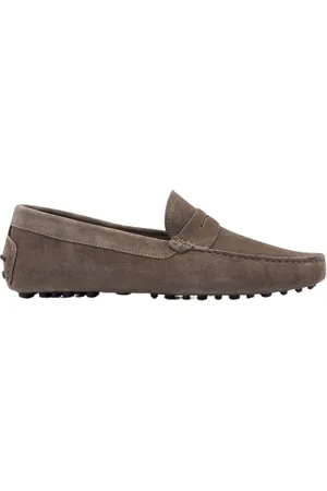 Scarosso Sko, Herre, Brun, 40 EU, Penny Driving Loafers