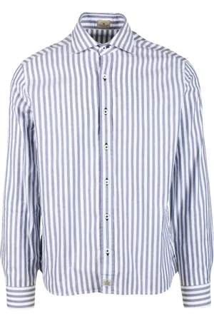 SONRISA Skjorte, Herre, Blå, 2XL, Bomuld, Bomuldsskjorte