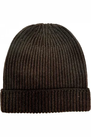 FILIPPO DE LAURENTIIS Tilbehør, unisex, Sort, ONE SIZE, Uld, Beige Uldhat