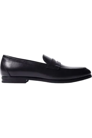 Scarosso Sko, Herre, Sort, 44 EU, Læder, Renato Loafers