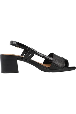 Geox Sko, Dame, Sort, 38 EU, Elegante High Heel Sandaler