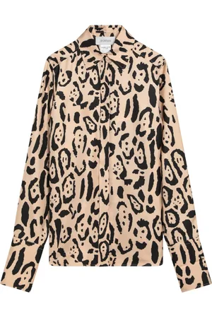 Sportmax Bluser & Skjorter, Dame, Brun, S, Langærmet skjorte