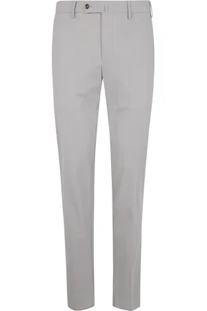 PT01 Bukser, Herre, Hvid, M, Uld, Slim Fit Stilfulde Bukser