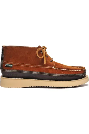 SEBAGO Sko, Herre, Brun, 40 EU, Læder, Miwak Mocs