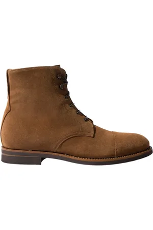 Scarosso Sko, Herre, Brun, 45 EU, Suede, Paolo Støvler