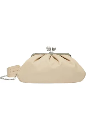 Max Mara Taske, Dame, , ONE SIZE, Uld, Pasticcino Clutch Taske