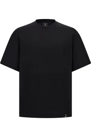 Boggi Milano Top, Herre, Sort, 2XL, Bomuld, Oversized T-shirt