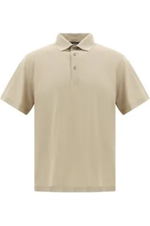 HERNO Top, Herre, , L, Bomuld, Klassisk Bomuldspolo