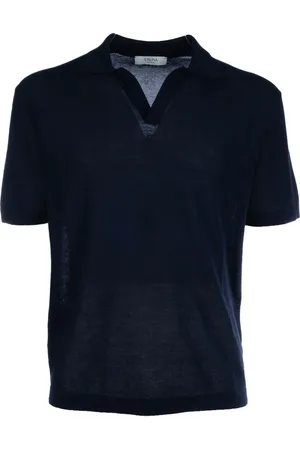 CRUNA Top, Herre, Blå, XL, Klassisk Polo Shirt til Mænd