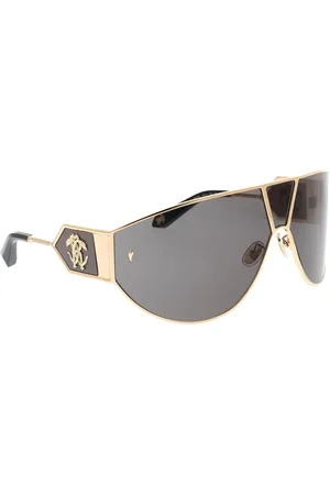 Roberto Cavalli Tilbehør, unisex, Gul, ONE SIZE, Uld, Stilfulde solbriller