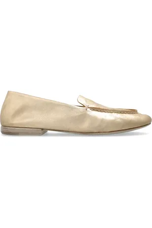 MARSÈLL Sko, Dame, Gul, 37 EU, Læder, Mandolo loafers