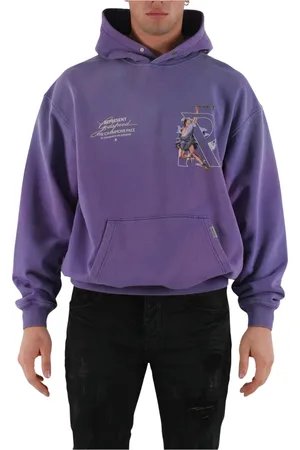 Represent Sweathshirts & Hoodies, Herre, Lilla, L, Bomuld, Hermes Hoodie