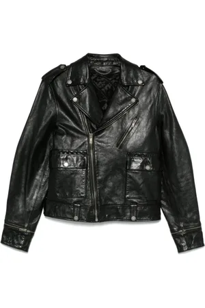 Golden Goose Jakke, Herre, Sort, S, Uld, Bikerjakke