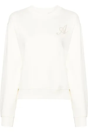 Axel Arigato Strik, Dame, Hvid, M, Bomuld, Hvid Bomulds Casual Sweatshirt