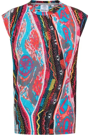 Carlo Colucci Top, Herre, Flerfarvet, L, Uld, Tops