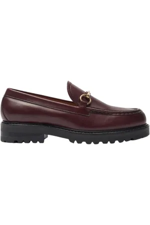 Scarosso Sko, Dame, Rød, 39 1/2 EU, Læder, Carlotta Loafers