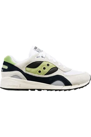 Saucony Sko, Herre, Flerfarvet, 46 EU, Læder, Hvide Original Sneakers