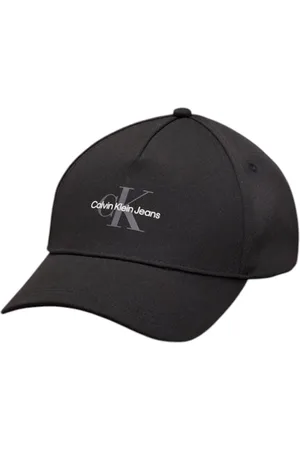 Calvin Klein Tilbehør, Herre, Sort, ONE SIZE, Polyester, Sort Polyester Baseball Cap