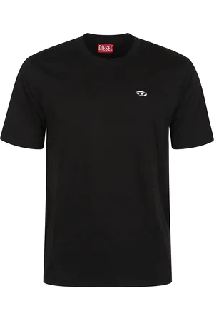 Diesel Top, Herre, Sort, S, Uld, Stilfulde T-shirts til Mænd og Kvinder