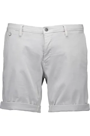 Replay Shorts, Herre, Grå, W33, Bomuld, Lysegrå Casual Shorts