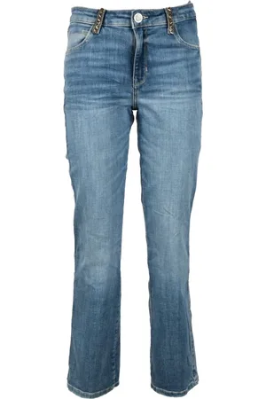 Guess Jeans, Dame, Blå, W26, Denim, Denim Skinny Jeans med strækstof