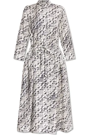 Tory Burch Kjole, Dame, Hvid, S, Tyl, Kjole med snøreliv