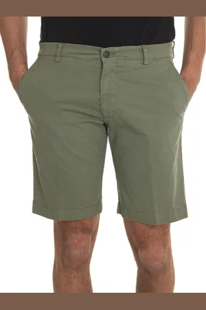 Berwich Shorts, Herre, Grøn, 3XL, Bomuld, Bomuld Bermuda Shorts med Skræddersyet Ventil