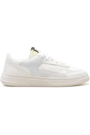 RUN OF Sko, Herre, Hvid, 41 EU, Bomuld, Lave Usynlige M Sneakers