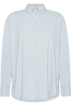 RRD Bluser & Skjorter, Dame, Blå, 2XS, Glassissimo boyfriend skjorte