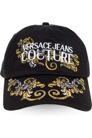 VERSACE Tilbehør, Dame, Sort, ONE SIZE, Bomuld, Baseballkasket