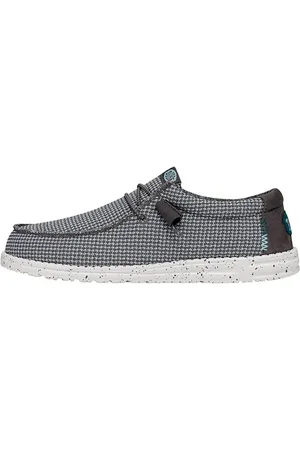 Hey dude Sko, Herre, Grå, 43 EU, Sporty Mesh Moccasin Sko Samling
