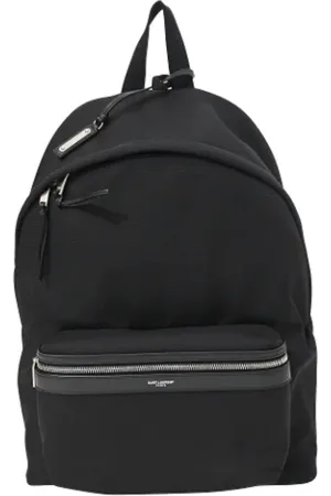 Saint Laurent Taske, Herre, Sort, ONE SIZE, Uld, City Rygsæk