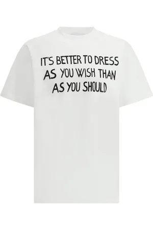Moschino Top, Herre, Hvid, L, Bomuld, Mønstret Logo T-shirt
