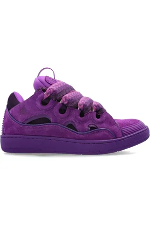Lanvin Sko, Dame, Lilla, 39 EU, Uld, Kant sneakers