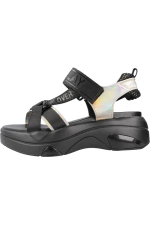 Replay Sko, Dame, Sort, 40 EU, Uld, Stilfulde flade sandaler