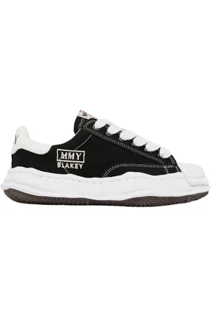MIHARA YASUHIRO Sko, Herre, Sort, 44 EU, Bomuld, Lav-Top Blakey OG Unisex Sko