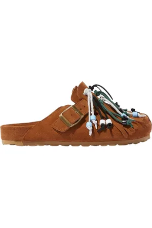 Scarosso Sko, Dame, Brun, 37 EU, Gea Desert Dame Mule med kvastdetaljer