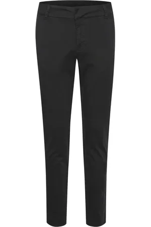 Kaffe Bukser, Dame, Sort, 4XL, Sæt bukser
