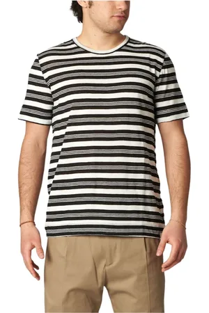Paolo Pecora Top, Herre, Sort, XL, Uld, T-shirt