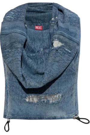 Diesel Top, Dame, Blå, 2XS, Denim, Top De-Vania-Fsg