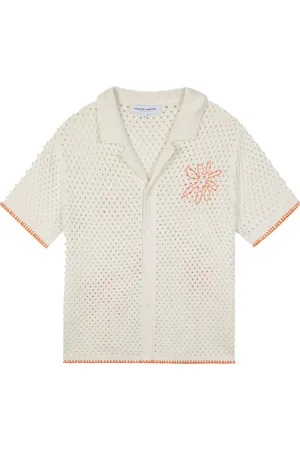 Maison Labiche Skjorte, Herre, , L, Bomuld, Hæklet Sun Beuret Bluse