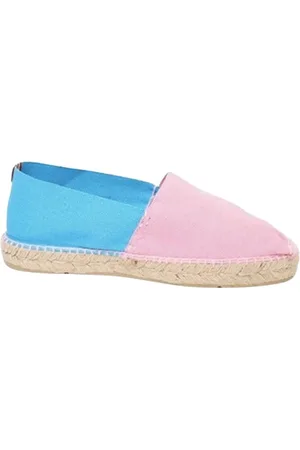 Inès de la Fressange Sko, Dame, Flerfarvet, 36 EU, Aglae pink-turkis espadrillos
