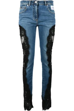 Dolce & Gabbana Jeans, Dame, Blå, XS, Bomuld, Jeans