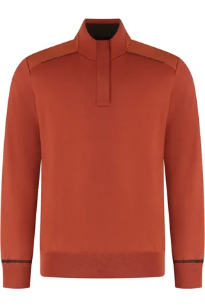 Paul & Shark Strik, Herre, , XL, Uld, Ribstrik turtleneck sweater i ren uld